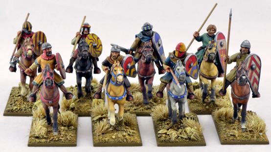 SAGA: The Crescent & The Cross (Crusader) Mounted Sergeants (Warriors)
