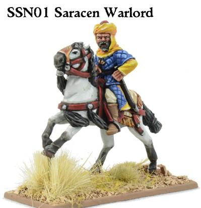 (Saracen) Mounted Warlord (Unarmored)