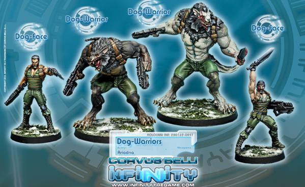Infinity (#497) Ariadna: Dog-Warriors