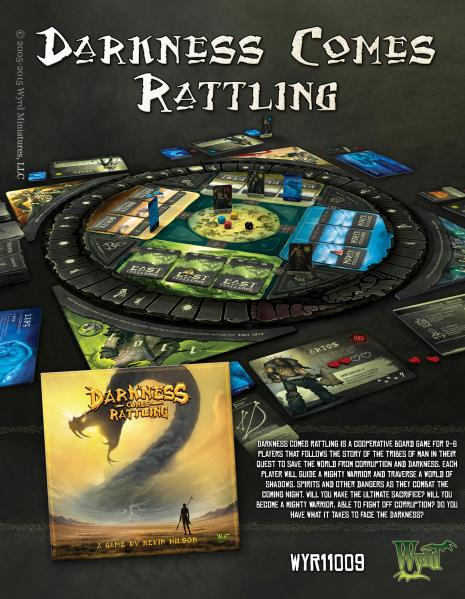 Darkness Comes Rattling (Boardgame)