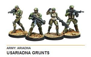 Infinity (#539) Ariadna: USAriadnan Grunts