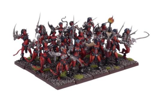 Kings Of War: (Forces Of The Abyss) Succubi Regiment