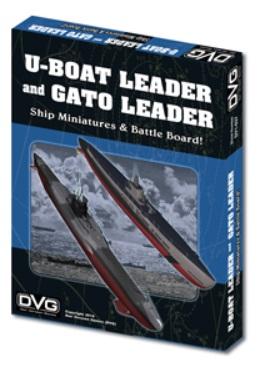 U-Boat Leader and Gato Leader Ship Miniatures