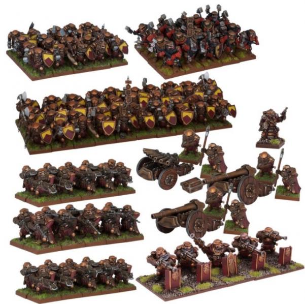 Kings Of War 3rd Edition: Dwarf Mega Army