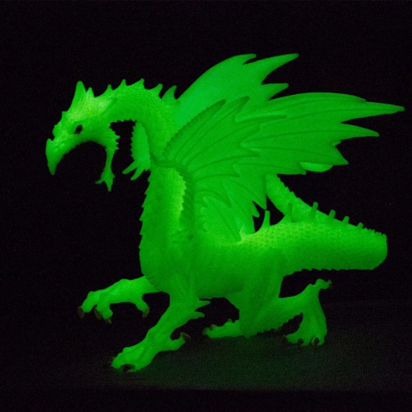 Dragons: Glow-in-the-Dark Snow Dragon