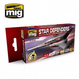 AMMO: Acrylic Paint Set - Star Defenders Sci-fi Colors