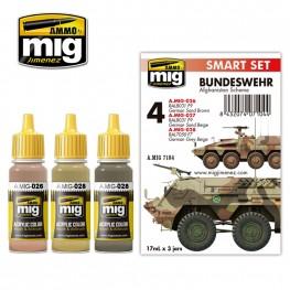 AMMO: Acrylic Paint Set - (Smart Set) Bundeswehr Afghanistan Scheme