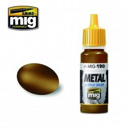 AMMO: Metal Acrylics - Old Brass (17ml)
