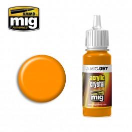 AMMO: Crystal Acrylics - Crystal Orange (17ml)