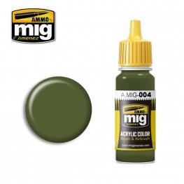 AMMO: Acrylic Paint - RAL 6011 B Resedagrün (17ml)