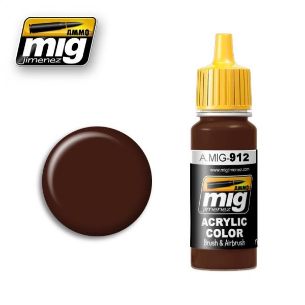 AMMO: Acrylic Paint - Red Brown Shadow (17ml)