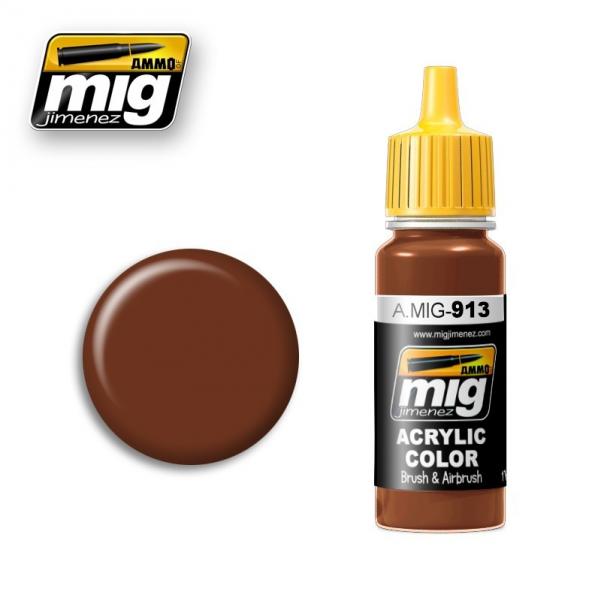 AMMO: Acrylic Paint - Red Brown Base (17ml)