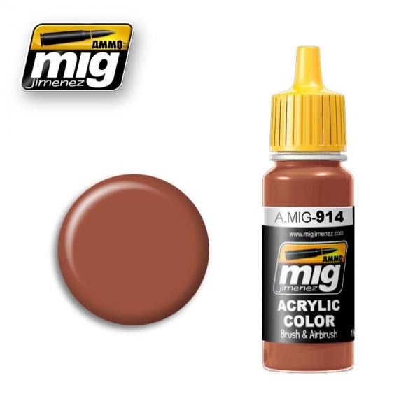 AMMO: Acrylic Paint - Red Brown Light (17ml)