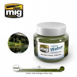 AMMO: Acrylic Water - Slow River Waters (250ml)