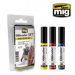 AMMO: Oilbrusher - Basic Colors Set