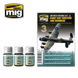 AMMO: Airplane Weathering - Early RAF Fighters/Bombers Set
