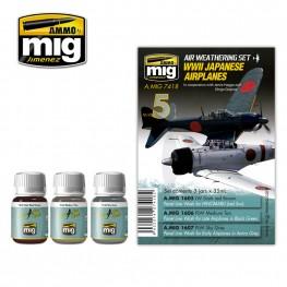 AMMO: Airplane Weathering - WWII Japanese Airplanes Set