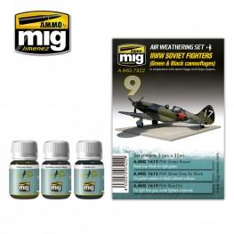 AMMO: Airplane Weathering - WWII Soviet Airplanes Set