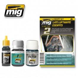 AMMO: Airplane Weathering - Late Luftwaffe Cockpits Set