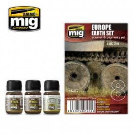 AMMO: Weathering - Europe Earth Set