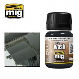 AMMO: Enamel Washes - Blue Wash for Panzer Grey (35ml)