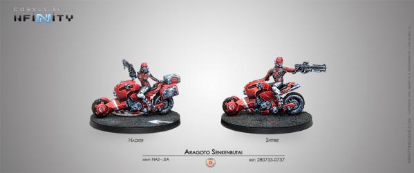 Infinity (#737) Non-Aligned Armies NA2: Aragoto Senkenbutai (2)
