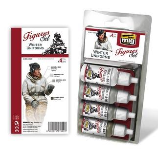 AMMO: Acrylic Paint Set - (Figure) Winter Uniforms Set