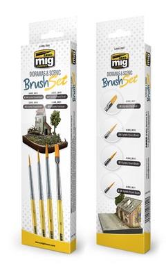 AMMO: Dioramas and Scenic Brush Set