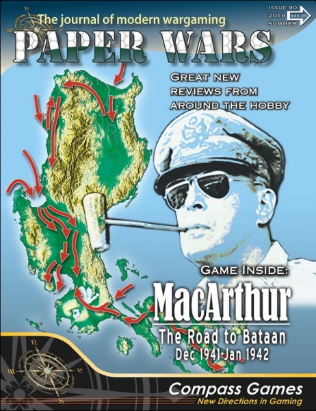 Paper Wars Magazine: #90 MacArthur - The Road to Bataan