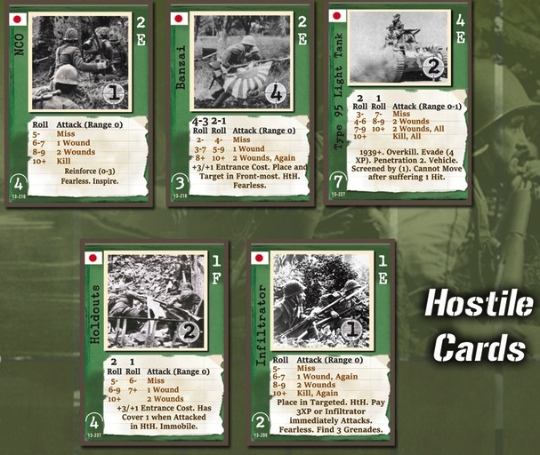Warfighter WWII: The WWII Pacific Combat Card Game (Core Game)
