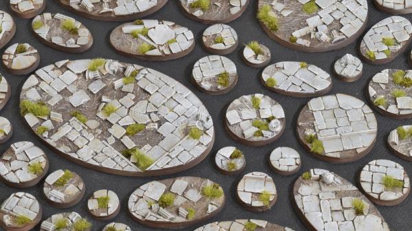 Battle Ready Bases: Temple Base Round 40mm (x5)