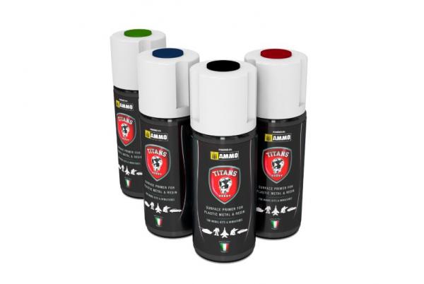 AMMO: Spray Primer - Black Matt (400ml)