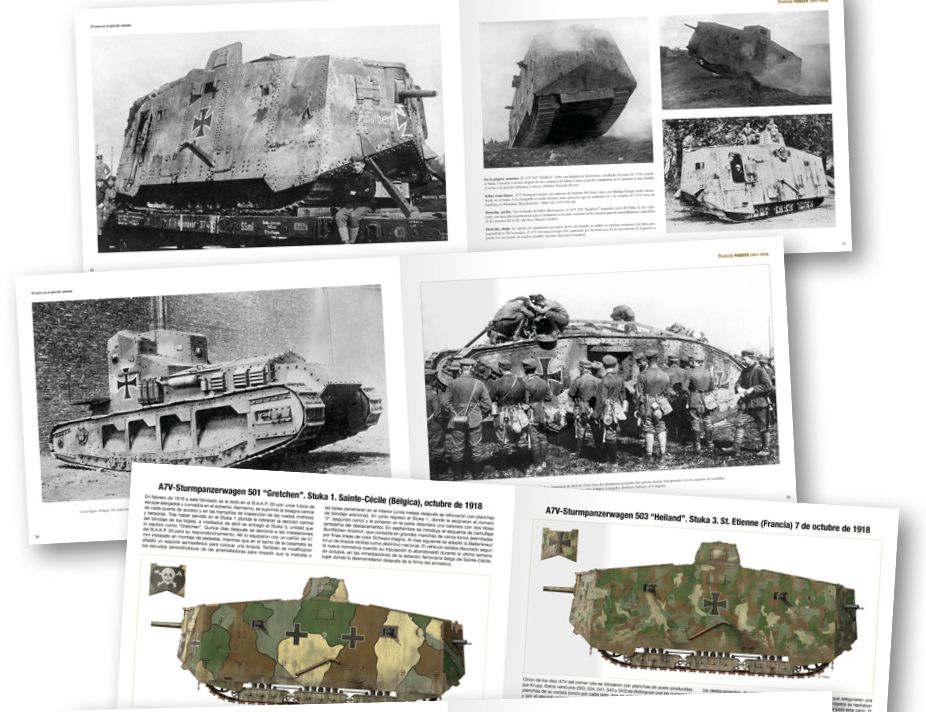 Abteilung 502: Deutsche Panzer German Tanks in WWI (1917-1918) (HC)