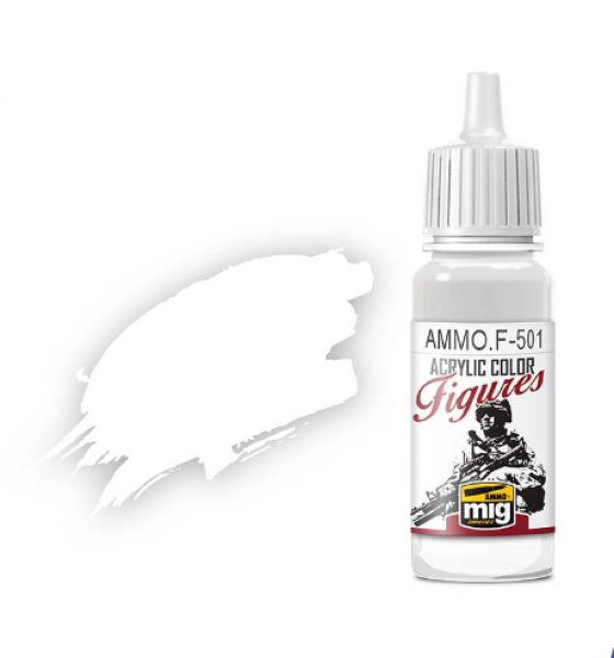 AMMO Acrylic Figure Colors: White