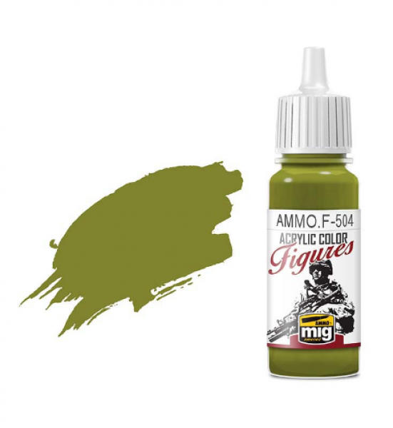 AMMO Acrylic Figure Colors: Yellow Green FS-34259