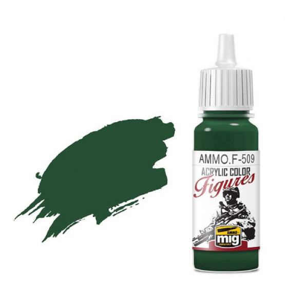 AMMO Acrylic Figure Colors: Uniform Green Base FS-34128