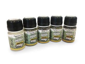 AMMO: Pigments - Winter/Autumn Ground Pigment Set