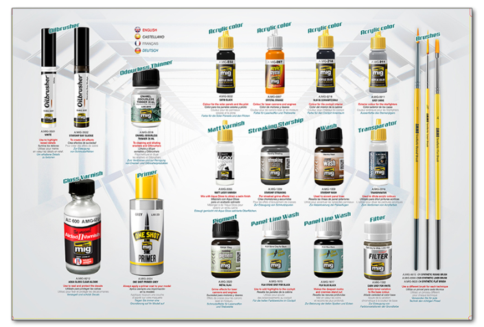 AMMO: How to Paint Imperial Galactic Fighters Solution Box