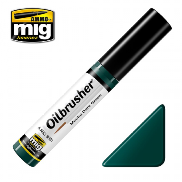 AMMO: Oilbrusher - Mecha Dark Green