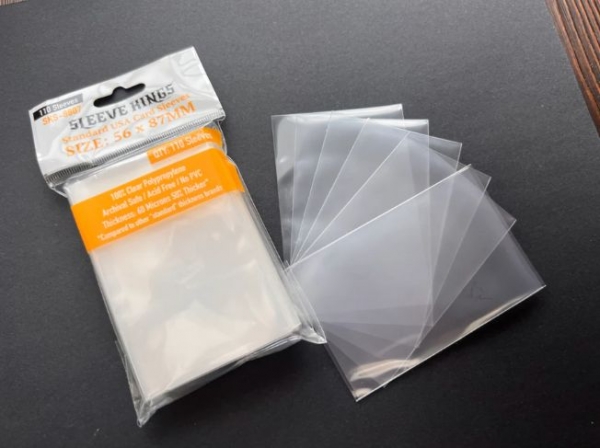 Sleeve Kings: Standard USA Card Sleeves (56x87mm) - 110 Pack, 60 Microns