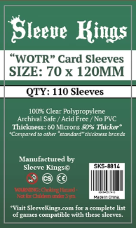 Sleeve Kings: ''WOTR-Tarot'' Card Sleeves (70x120mm) -110 Pack, 60 Microns