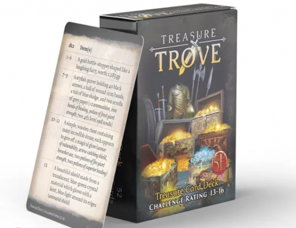 RPG Accessory: Treasure Trove CR 13-16 Deck (5E)