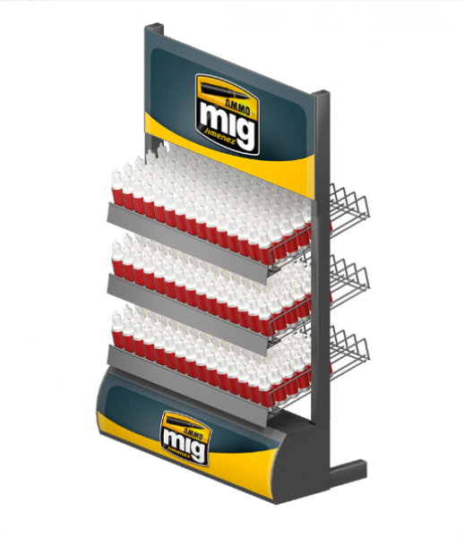 AMMO: Special Figure Acrylic Colors Rack ([30 Acrylic 17 mL Jars] x 6 Pcs Each) [Retail Only]