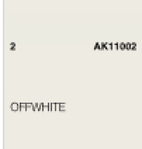 AK-Interactive: (3rd Gen) Acrylic - Off-white (17ml)