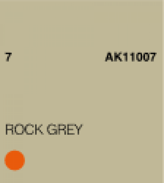 AK-Interactive: (3rd Gen) Acrylic - Rock Grey (17ml)