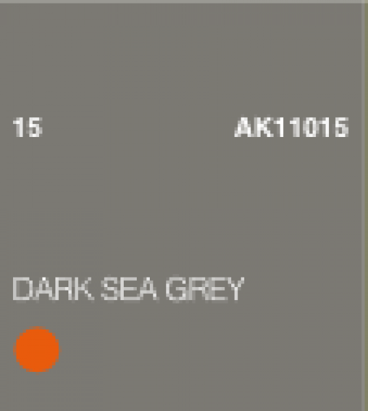 AK-Interactive: (3rd Gen) Acrylic - Dark Sea Grey (17ml)