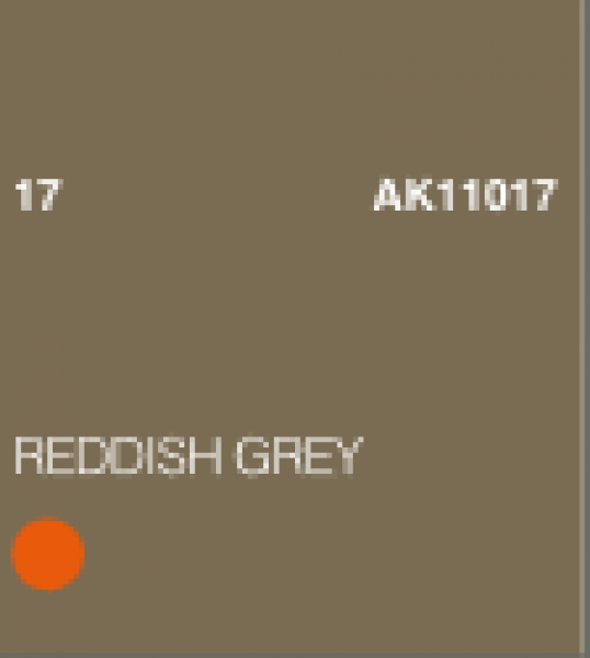 AK-Interactive: (3rd Gen) Acrylic - Reddish Grey (17ml)