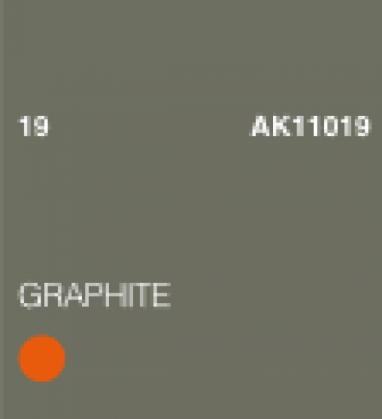 AK-Interactive: (3rd Gen) Acrylic - Graphite (17ml)
