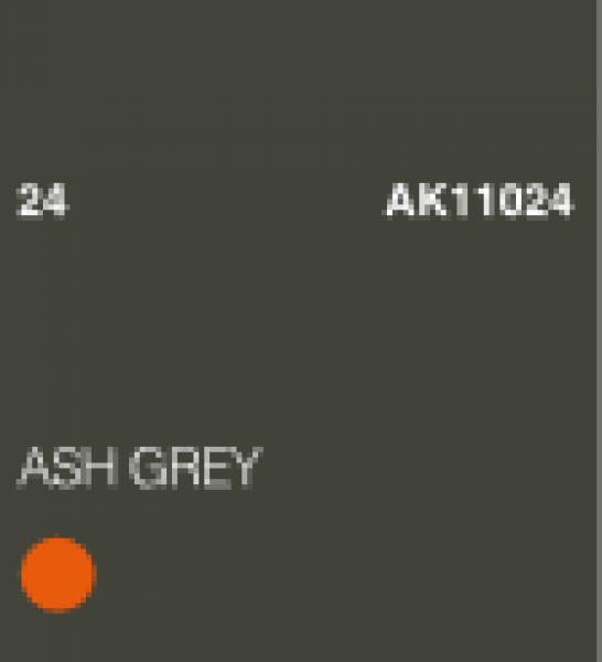 AK-Interactive: (3rd Gen) Acrylic - Ash Grey (17ml)