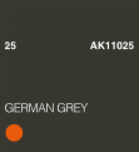 AK-Interactive: (3rd Gen) Acrylic - German Grey (17ml)